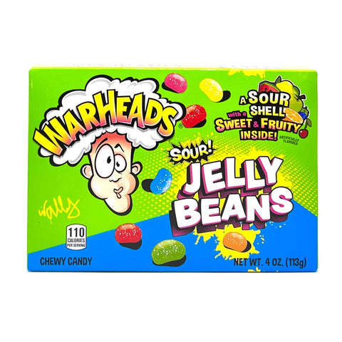 Warheads - Sour Jelly Beans (Theatre Box) freeshipping - House of Candy