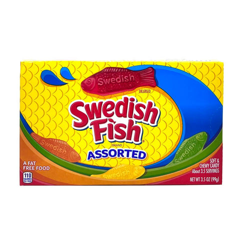 Swedish Fish - Assorted (Theatre Box) freeshipping - House of Candy
