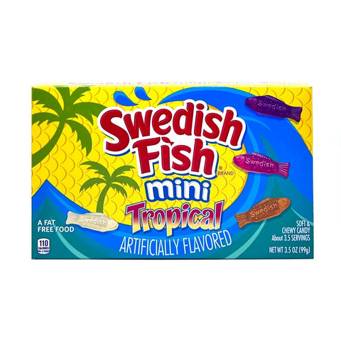 Swedish Fish - Tropical Mini's (Theatre Box) freeshipping - House of Candy