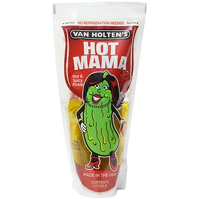 Van Holten’s - Hot Mama Pickle in a Pouch freeshipping - House of Candy