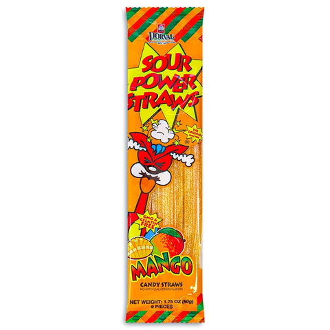 Sour Power Straws - Mango (50g)