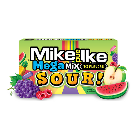 Mike & Ike - Mega Mix Sour (Theatre Box)