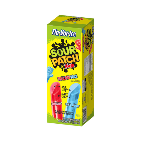 Sour Patch Kids - Freezer Bars Sweet & Sour (12 Pack)
