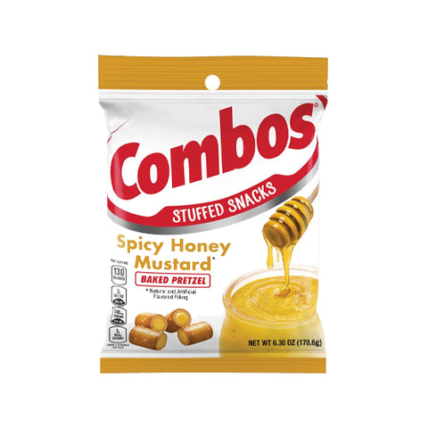 Combos - Baked Pretzel Spicy Honey Mustard (178g) freeshipping - House of Candy