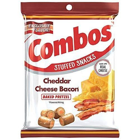 Combos - Baked Pretzel Cheddar Cheese Bacon (178g) freeshipping - House of Candy