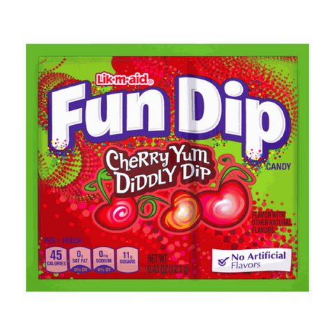 Lik-M-Aid Fun Dip - Cherry Yum (14.1g)