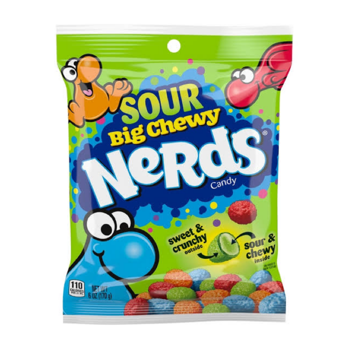 Nerds Big Chewy - Sour (170g) – House of Candy